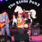 Jungle Gym jam - Jersey Jason, Awesome Amy & Rockin' Ross with "Bruce" the Jersey Dinosaur at the legendary Stone Pony
